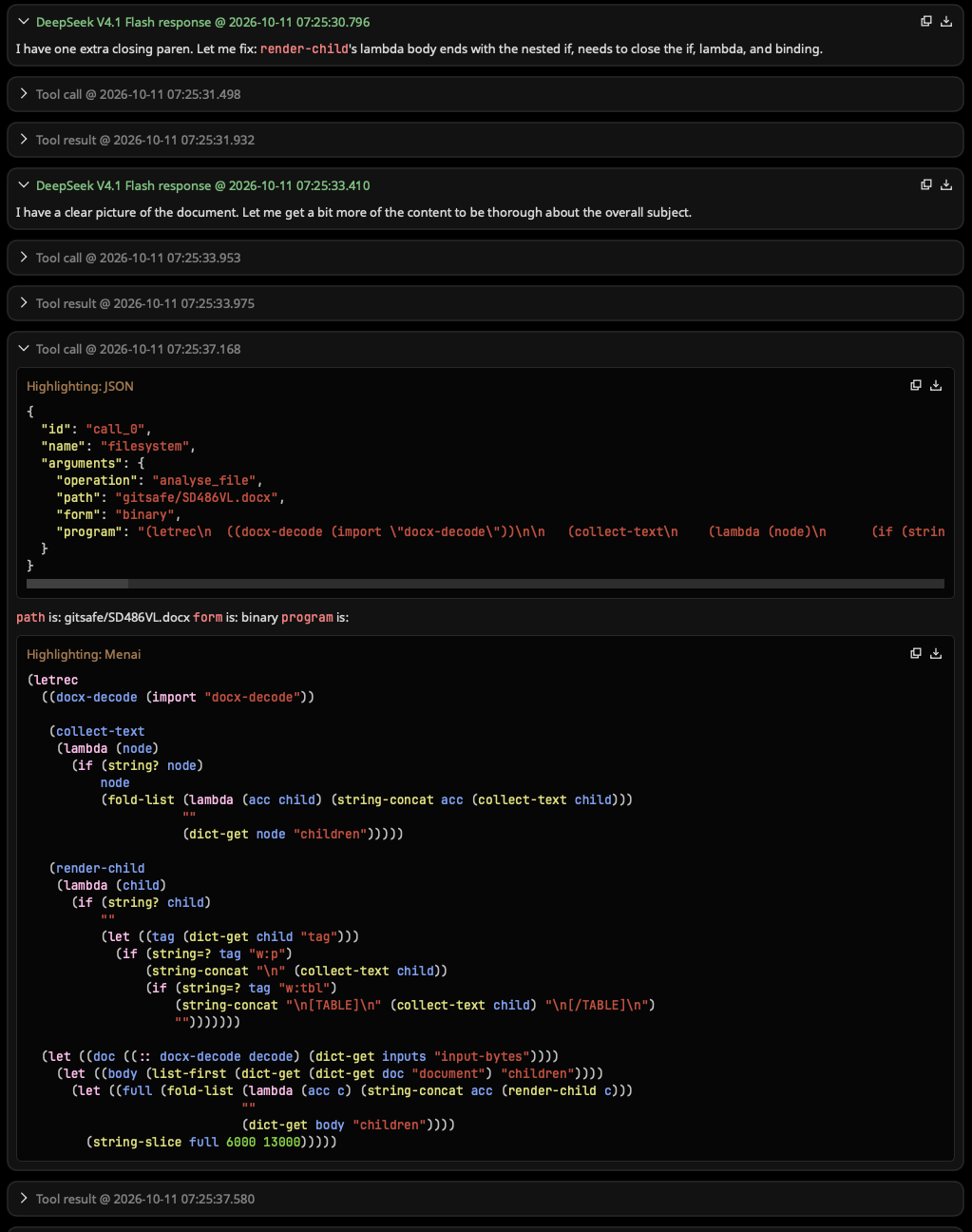 Decoding the document