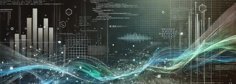 Conceptual image of dreaming in data and code