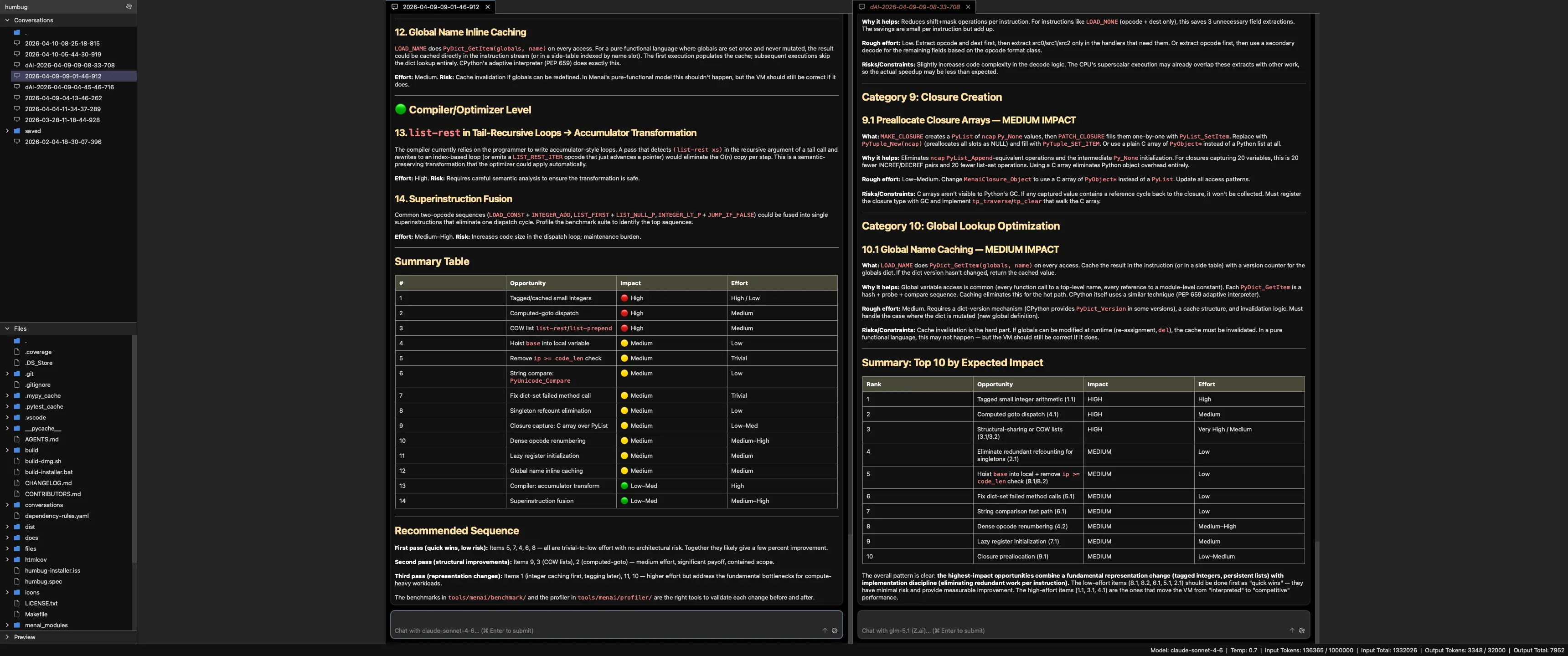 Completing a drag operation in Humbug